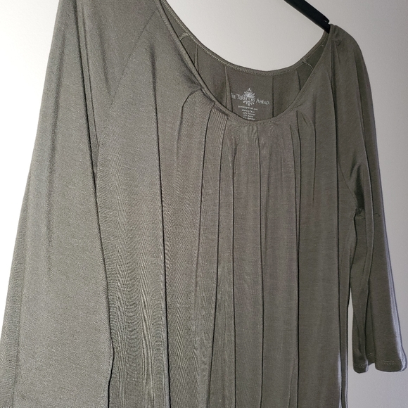 The Territory Ahead Olive Green Dress - Picture 2 of 10